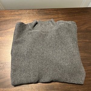 Gray Batwing Sweater